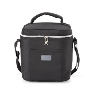Imagem de Bolsa Térmica Para Praia - Academia - Trabalho - ZZ, Preto