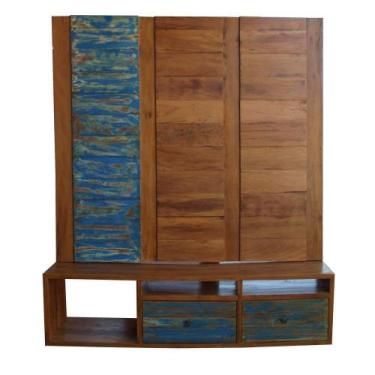 Imagem de Rack e Painel Conjugado com Patina - Made Wood