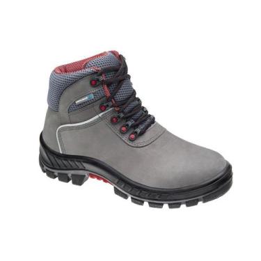 Imagem de Bota Segurança Ocupacional Marluvas Bico de Pvc 75BPR29 MSC, 38, Cinza
