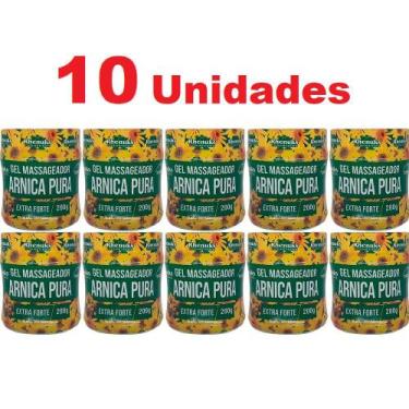 Imagem de Revenda Atacado 10 Gel Massageador Arnica Pura Extra Forte 200g - Rhen