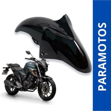 Imagem de Paralama Dianteiro Preto Brilho Fazer 250 Fz25 2018 2019 2020 2021 202