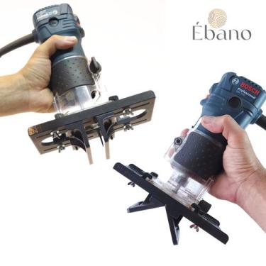 Imagem de Jig 4 em 1 para tupia laminadora  - Funções inéditas - BS Design