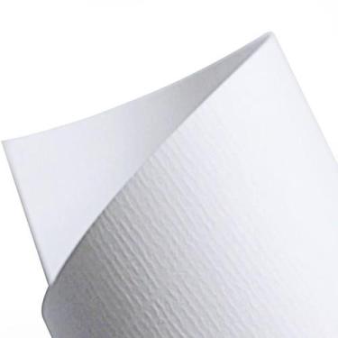 Imagem de Papel Vergê Texturizado 180g A4 Branco Premium com 50 Folhas - Masterp