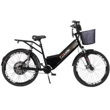Imagem de Bicicleta Elétrica com Bateria de Lítio 48V 13Ah Confort FULL Preta co