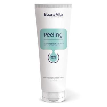 Imagem de Peeling 250g Buona Vita CARE - Esfoliante Mecânico Facial e Corporal, 