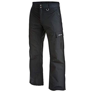 Imagem de Calça cargo masculina Arctix Mountain Premium Snowboard, preta, grande (36-38W 34L)