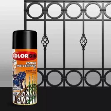 Imagem de Tinta spray uso geral branco rápido refrigerador 51001 colorgin 350ml 