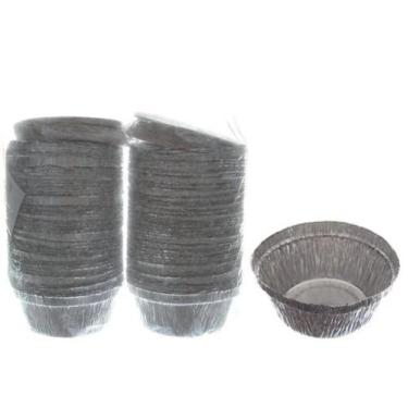 Imagem de Embalagem de Alumínio com Capacidade de 100ml com Tampa de Papelão com