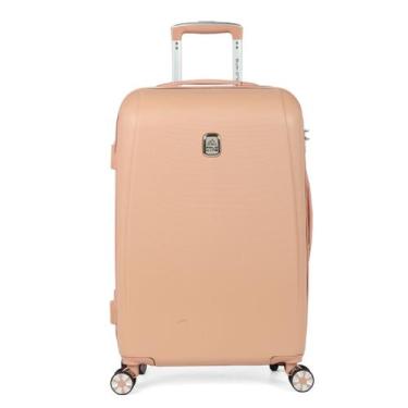 Imagem de Mala De Viagem Grande Rodinhas 360 32kg Original Polo King, Rose, Mf10