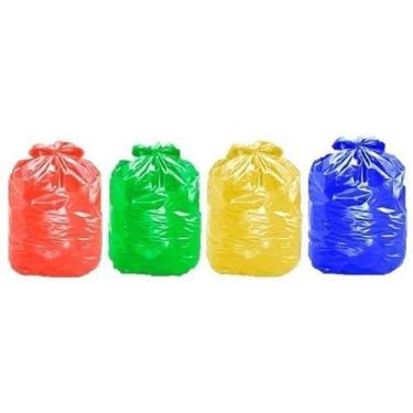 Imagem de Saco Para Lixo 20 Litros (400 Unds) Coleta Seletiva - HIGIPACK