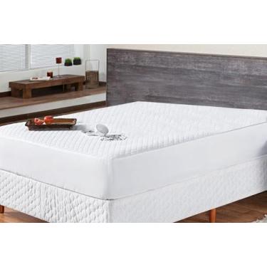 Imagem de Protetor de colchão impermeável matelado solteiro 01 peça - branco - A
