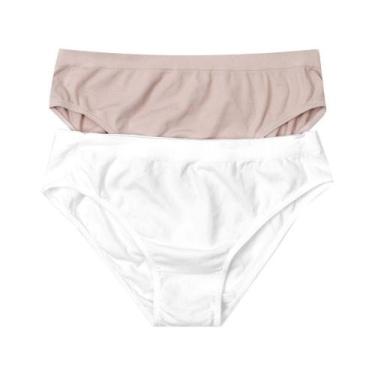 Imagem de Kit 2 Calcinhas Cintura Alta Trifil Fix Básica