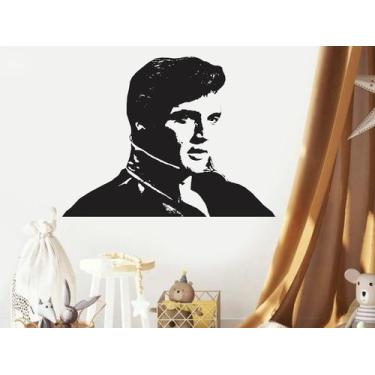 Imagem de Adesivo De Parede Musica elvis presley rock clássico - Senhorita Decor