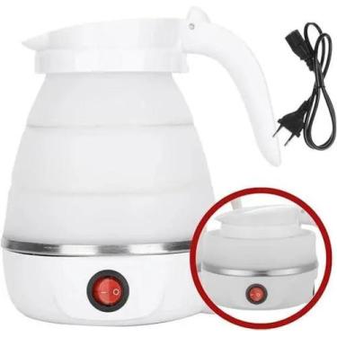 Imagem de Jarra Chaleira Elétrica De Silicone Dobrável Portátil 600ml - TZ