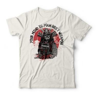 Imagem de Camiseta Samurai Warrior Studio Geek, 4G, Off white