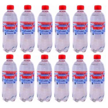Imagem de Água Mineral Com Gás Mineiro 500ml Kit Com 12 Unidades - Guarana Minei