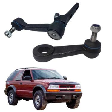 Imagem de Braço Pitman + Braço Auxiliar Nakata Chevrolet Blazer 1996 A 2012 (CX 