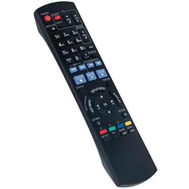 Imagem de Controle remoto de substituição N2QAYB000378 adequado para leitor de Blu-ray Disc Panasonic DMP-BD80 DMP-BD601 DMP-BD605 DMP-BD60K DMP-BD80K DMP-BD605K DMP-BD601K DMP-BD60 DMP BD80 DMPBD80 DMPBD80