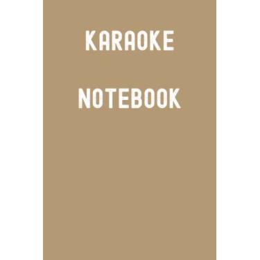 Imagem de Karaoke Notebook: Dust Brown Matte Finish Lined Journal, 120 Pages, 6 x 9, Gift For Thinkers, List Makers and Doers (Karaoke Notebook Journal)
