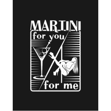 Imagem de Poledance Martini Insider Gift Pole Dance Notebook: Collection Journal Subject 100 Lined pages 8.5x11 College Ruled Paper