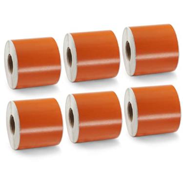 Imagem de BETCKEY Etiquetas coloridas compatíveis com Dymo 99019 (2-5/40.6 cm x 7-1/5.1 cm) para arquivos, pastas, pastas, pastas, compatíveis com impressoras de mesa Dymo LabelWriter Thermal 450, 4XL e Zebra