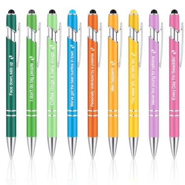 Imagem de Gilprop 12 canetas engraçadas para enfermeiras de parto e parto, canetas de tinta preta para enfermeiras obstetrícias, enfermeiras, presentes para assistentes médicos, consultórios de enfermagem