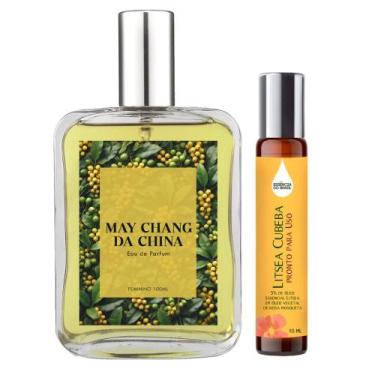 Imagem de Perfume May Chang da China Mulher 100ml + Óleo Essencial - Essência do