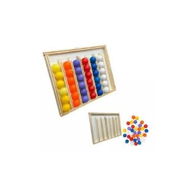 Imagem de Jogo de Tabuleiro Desafio das Bolinhas Color sensorial educativo