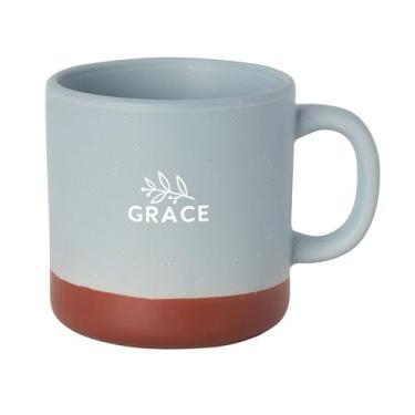 Imagem de Dexsa Caneca Grace - Not A Day Goes By Designer | Comporta 400 ml | Citação inspiradora | Seguro para lava-louças e micro-ondas | Café, chá, sopas, chocolate quente