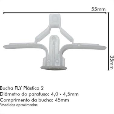 Imagem de Sforplast Bucha P/Gesso 2 04-16Mm C/250 Fly