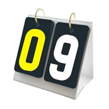 Imagem de TruZetetic Mini marcador de pontuação para esportes de bilhar e piscina, impermeável, material fosco durável