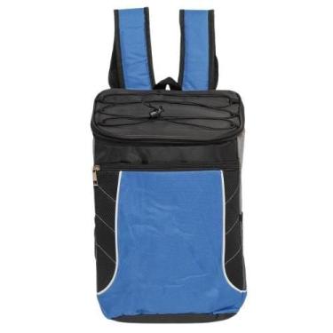 Imagem de Bolsa Térmica de Poliéster com Dois Compartimentos Bauarte, Azul