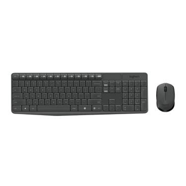 Imagem de Combo Teclado e Mouse sem Fio Logitech MK235