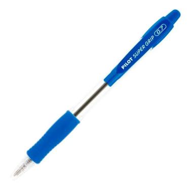 Imagem de Caneta Esferográfica BPGP Super Grip 10R 0.7 Azul - Pilot