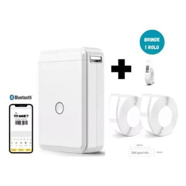 Imagem de Impressora Etiqueta Niimbot D110 + 3 Rolos 14x22