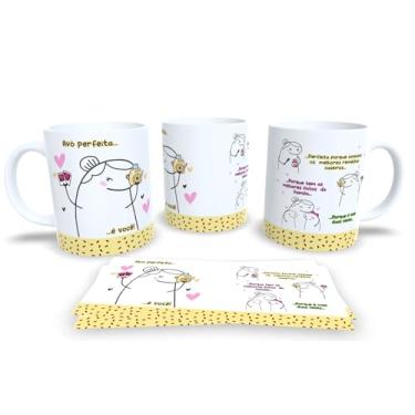 Imagem de Caneca dia dos Avós de Porcelana Personalizada Com Frases Engraçadas e Divertidas P21 (Avó Perfeita 4)