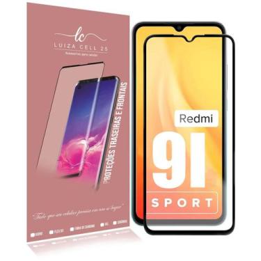 Imagem de Película De Vidro 3d Compativel Redmi 9I SPORT 6.53 Preta Cobre A 100%