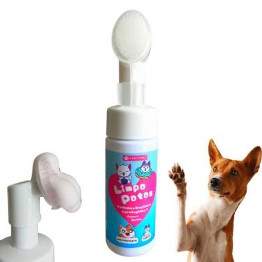 Imagem de Limpa Patas em Espuma para Cachorro Pump Dog Gato Patinha - Hanimal