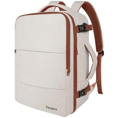 Imagem de Mochila Taygeer para mulheres de 40 litros com compartimento para lapt