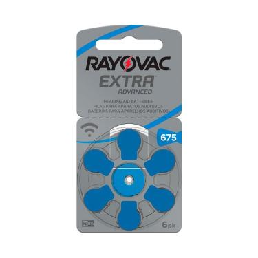 Imagem de Pilha Rayovac Auditiva Extra Advanced 675 1.4v 6 unidades