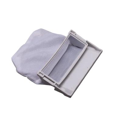 Imagem de Filtros de saco passa-baixo para linha de fiapos de máquina de lavar compatíveis com remoção de pelos flutuantes GLQ20 Peças de reposição para reparo geral de máquina de lavar