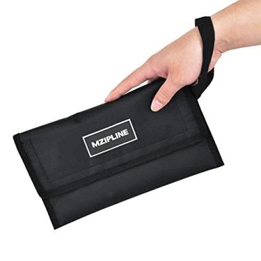 Imagem de MZIPLINE Bolsa à prova de cheiro, bolsa à prova de odor, bolsa à prova de cheiro, bolsa à prova de odor com cadeado TSA e bolsa transversal para eliminar o mau cheiro e acessórios discretos (preta)