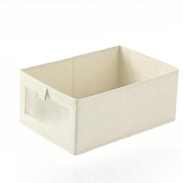 Imagem de Extra grosso Organizador De Guarda-Roupa Dobrável Para Roupas E Calças Grande Dura Alto