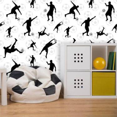 Imagem de Papel de Parede Autocolante Jogadores de Futebol Teen 270 - Inove Papé