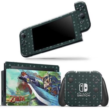 Imagem de Skin Adesivo Protetor Para Nintendo Switch The Legend Of Zelda: Skyward Sword B2