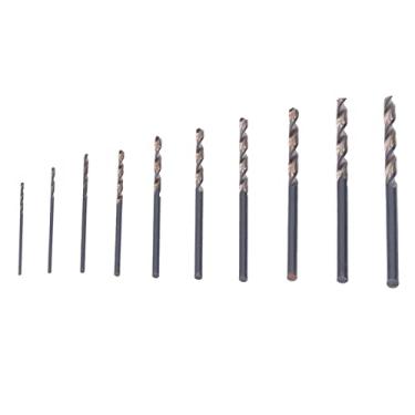 Imagem de Buncos de Perfuração HSS 10pcs HSS para Madeira de Cera de Abelha, Mini Ferramenta Manual de Perfuração de Escultura Em Torção Com ângulo de Ponta, Alta Eficiência de