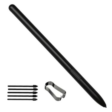 Imagem de A-10 Caneta de papel inteligente com borracha para papel inteligente Lenovo, caneta de adsorção magnética para Lenovo Yoga PaperPen para desenho de escrita digital, rejeição de palma (preto)