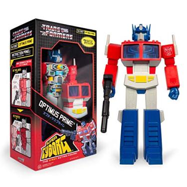 Imagem de Super 7 Optimus Prime Transformers Geração 1 Super Cyborg 30 cm Boneco
