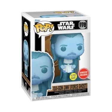 Imagem de Funko Star Wars Qui-Gon Jinn Force Ghost Exclusive Pop Vinyl Figure 778