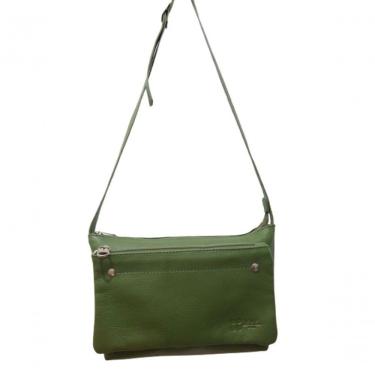 Imagem de Bolsa Social Festa De Couro Zup Cor Verde